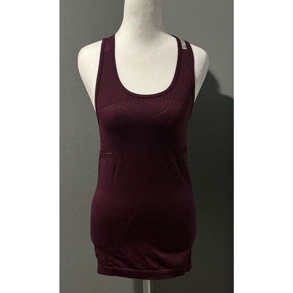 Gymshark Tank Top Seamless Athletic Racerback Cutout Workout Gym Women’s Small - Picture 3 of 9